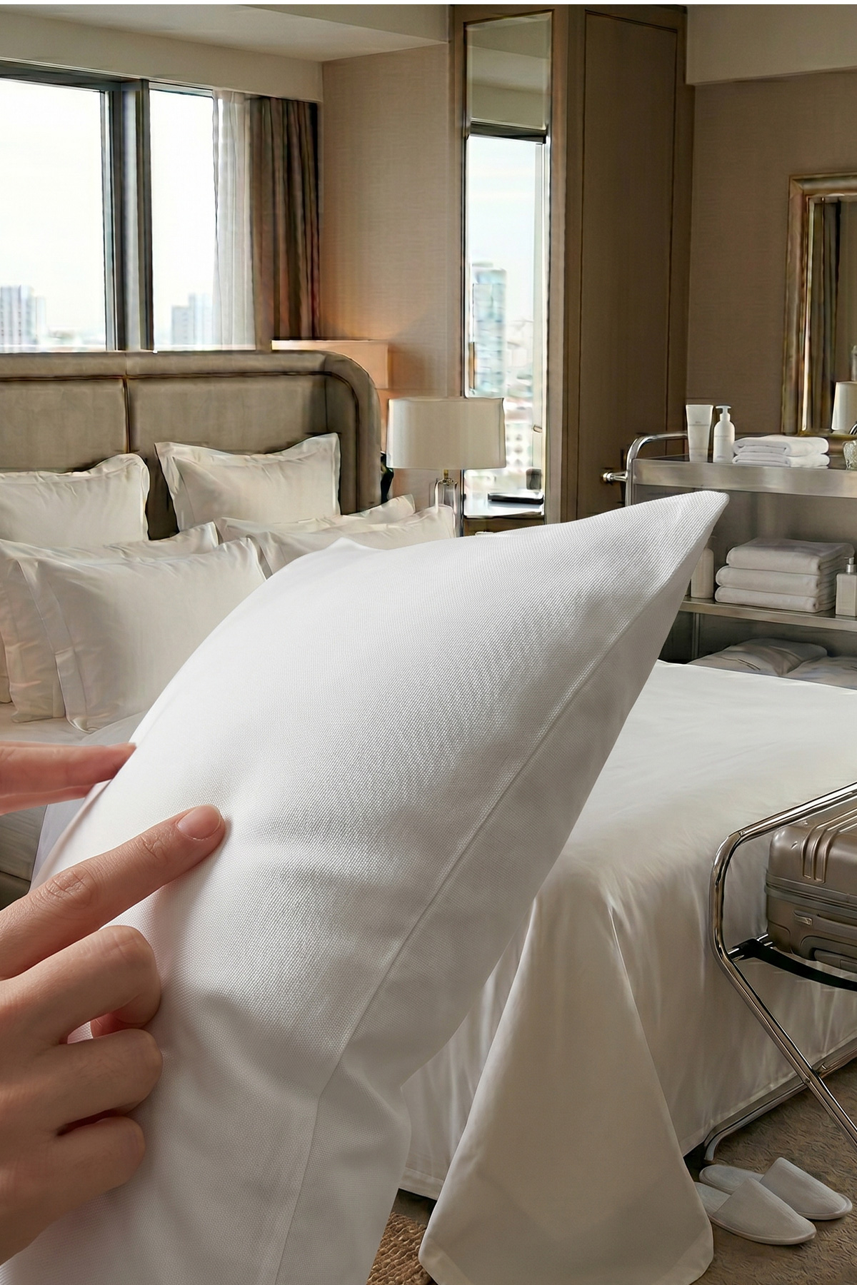 Otel Yastığı - Micro Kumaşlı